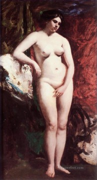 William Etty Painting - Standing Nude William Etty